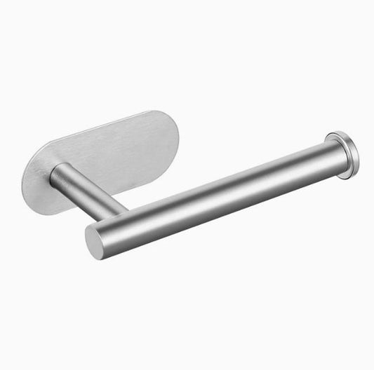 Stilren toalettrullehållare i rostfritt stål